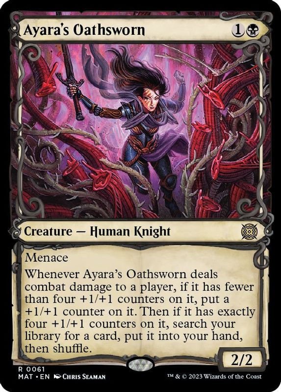 Ayara's Oathsworn (Showcase) - 61 - Rare