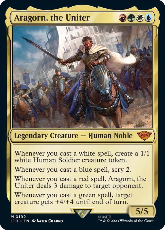 Aragorn, the Uniter - 192 - Mythic