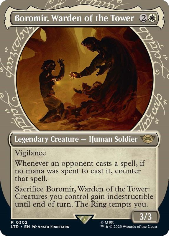 Boromir, Warden of the Tower (Showcase) - 302 - Rare