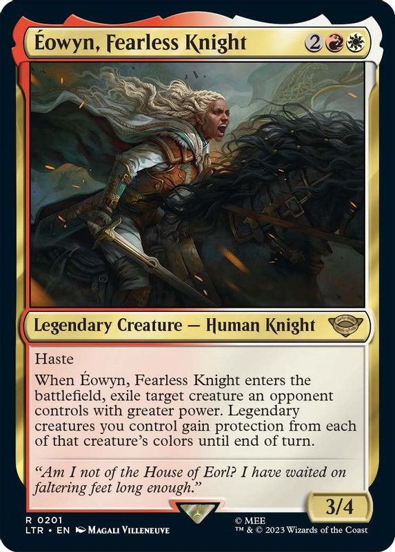 Eowyn, Fearless Knight - 201 - Rare