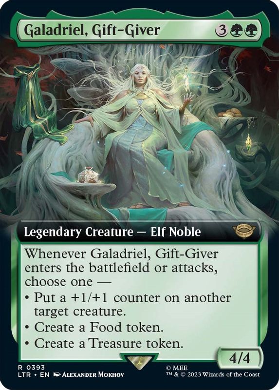 Galadriel, Gift-Giver (Extended Art) - 393 - Rare