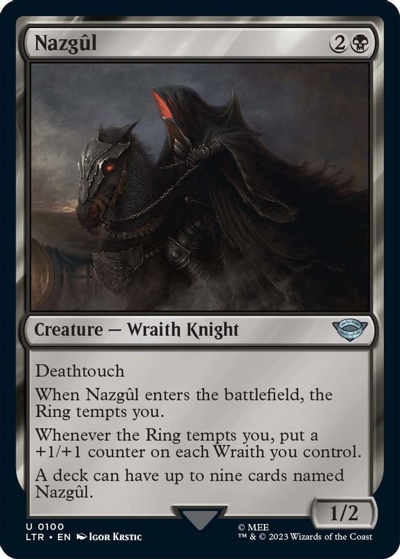 Nazgul (0100) - 100 - Uncommon
