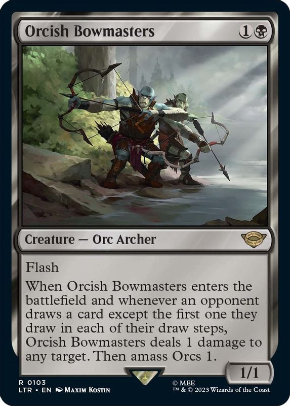 Orcish Bowmasters - 103 - Rare