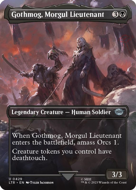 Gothmog, Morgul Lieutenant (Borderless) - 429 - Uncommon