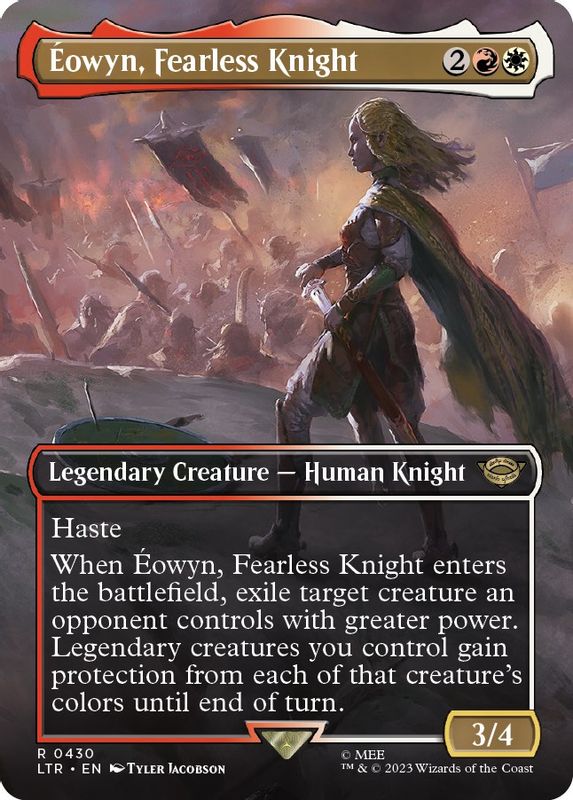 Eowyn, Fearless Knight (Borderless) - 430 - Rare