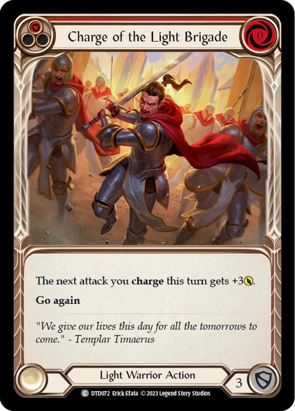 Charge of the Light Brigade (Red) - DTD072 - Common