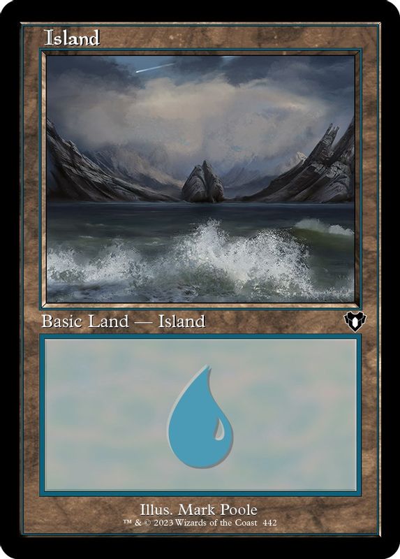Island (442) (Retro Frame) - 442 - Land