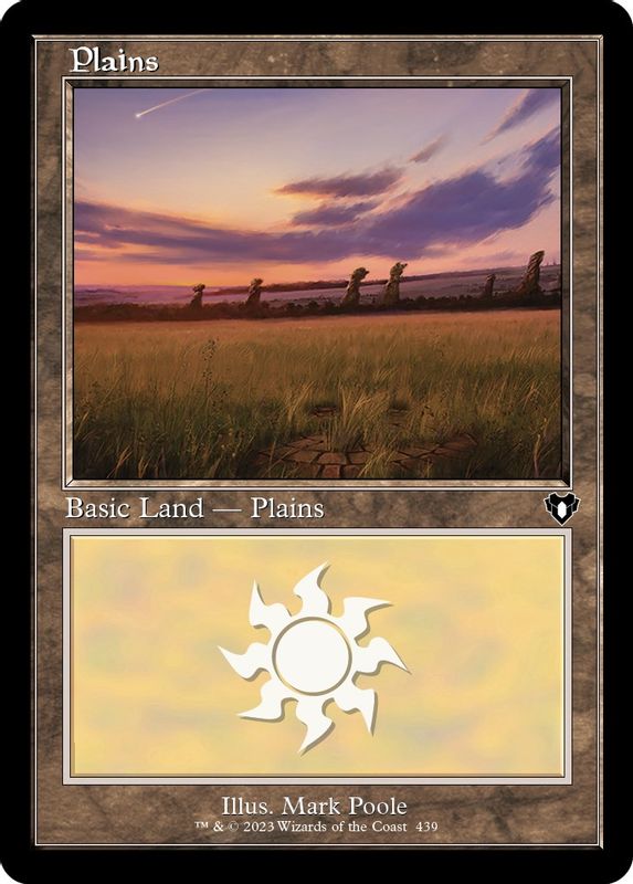 Plains (439) (Retro Frame) - 439 - Land