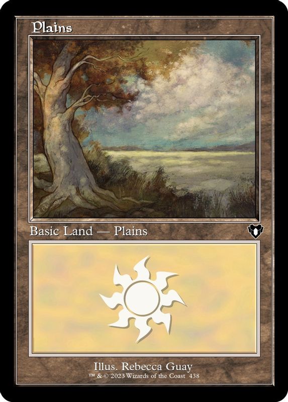 Plains (438) (Retro Frame) - 438 - Land