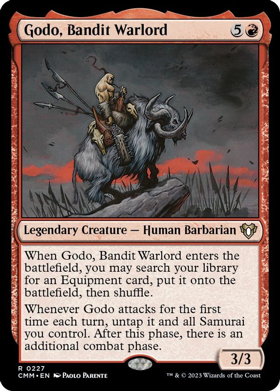 Godo, Bandit Warlord - 227 - Rare