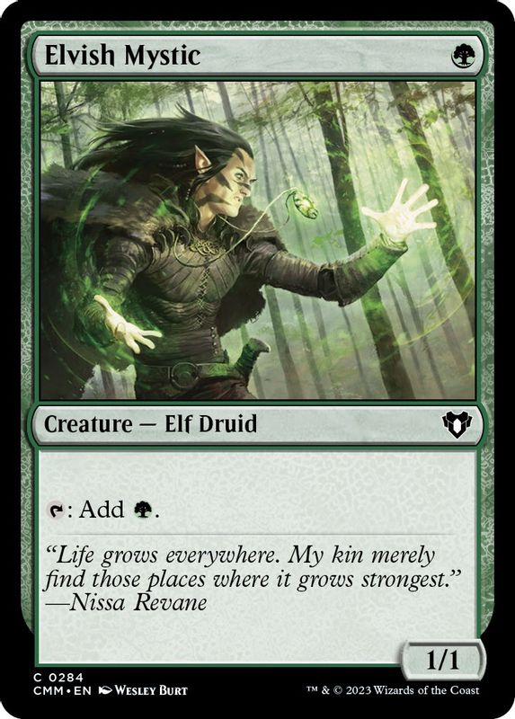 Elvish Mystic - 284 - Common