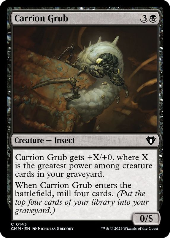 Carrion Grub - 143 - Common