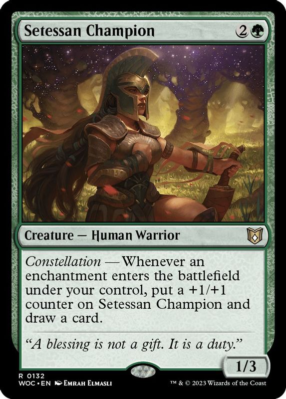 Setessan Champion - 132 - Rare