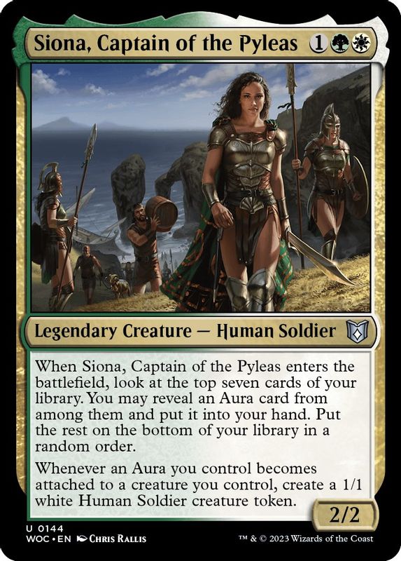 Siona, Captain of the Pyleas - 144 - Uncommon