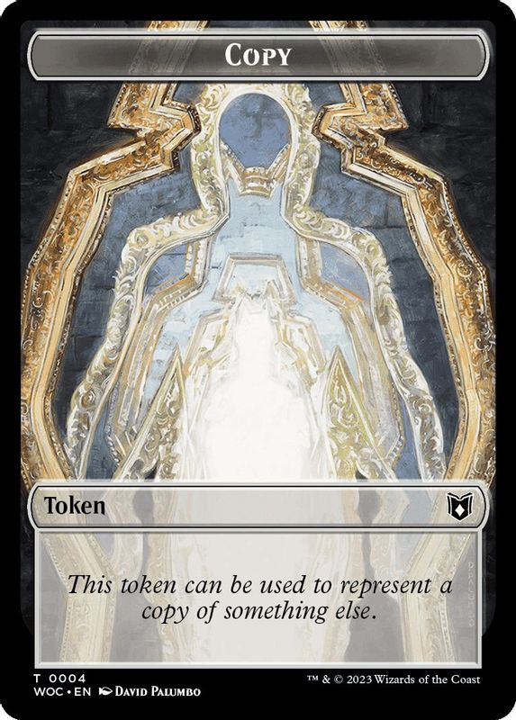 Copy // Monster Role / Virtuous Role Double-Sided Token - 1 // 4 - Token