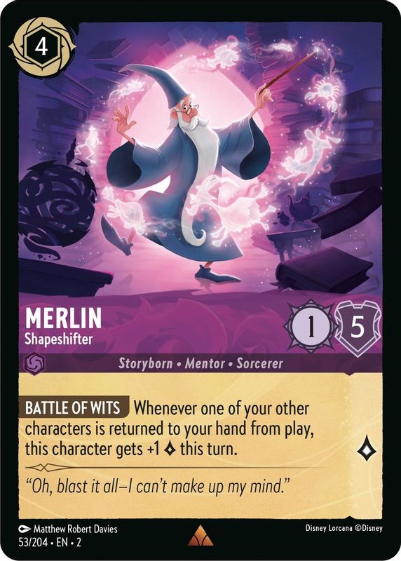 Merlin - Shapeshifter - 53/204 - Rare