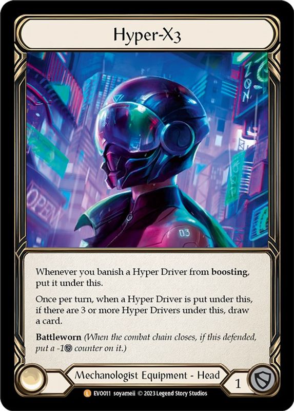 Hyper-X3 - EVO011 - Legendary
