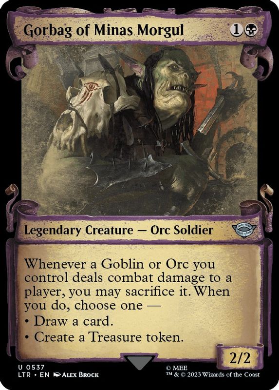 Gorbag of Minas Morgul (Showcase Scrolls) - 537 - Uncommon