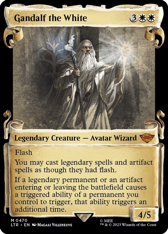 Gandalf the White (Showcase Scrolls) - 470 - Mythic