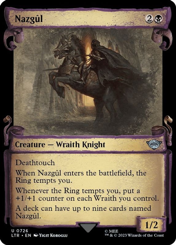 Nazgul (0726) (Showcase Scrolls) - 726 - Uncommon