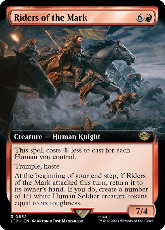 Riders of the Mark (Extended Art) - 832 - Rare