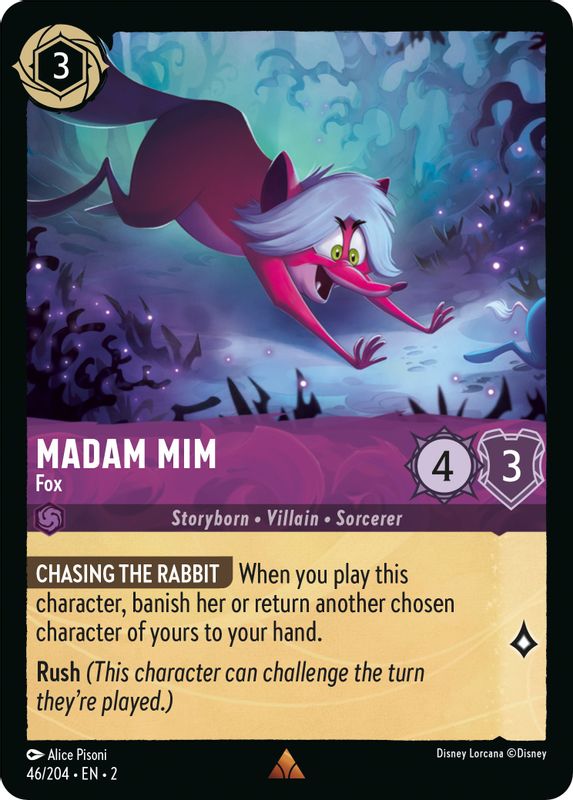 Madam Mim - Fox - 46/204 - Rare