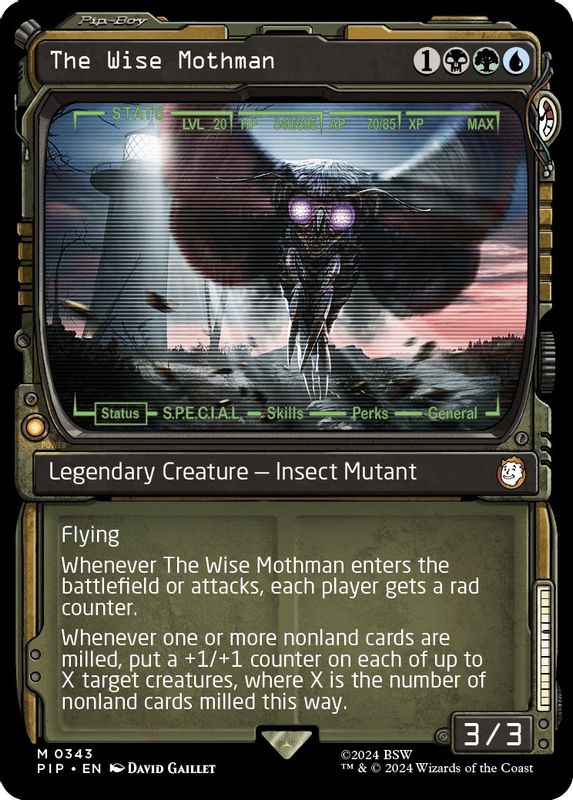 The Wise Mothman (Showcase) - 343 - Mythic