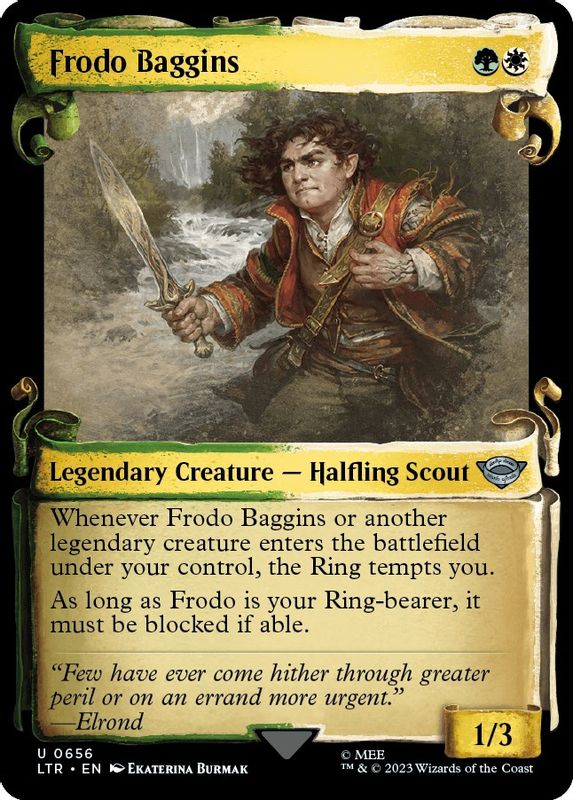 Frodo Baggins (Showcase Scrolls) - 656 - Uncommon