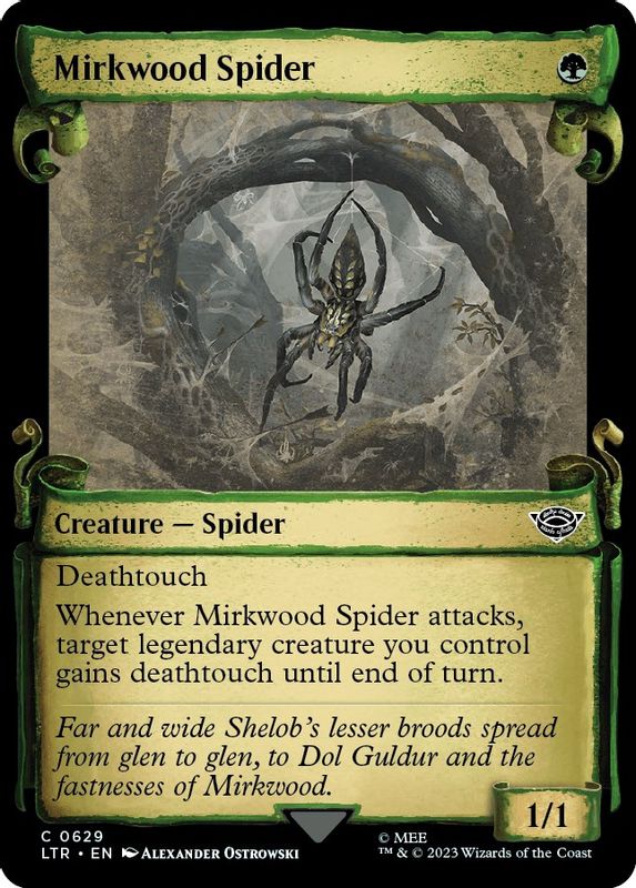 Mirkwood Spider (Showcase Scrolls) - 629 - Common