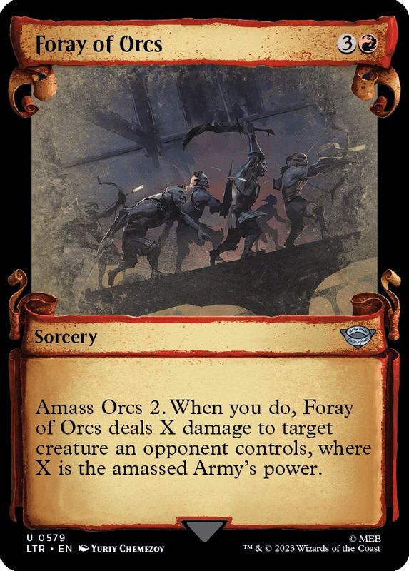 Foray of Orcs (Showcase Scrolls) - 579 - Uncommon
