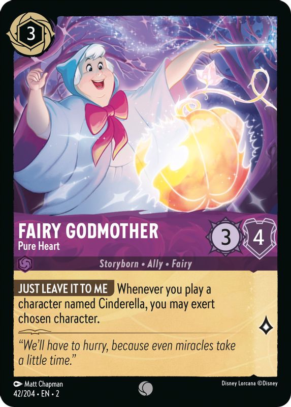 Fairy Godmother - Pure Heart - 42/204 - Common