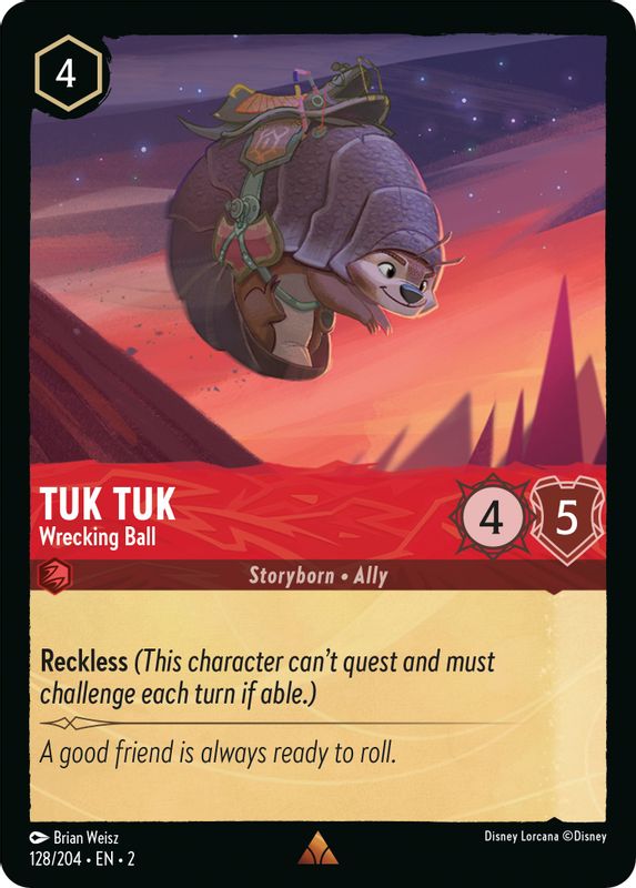 Tuk Tuk - Wrecking Ball - 128/204 - Rare
