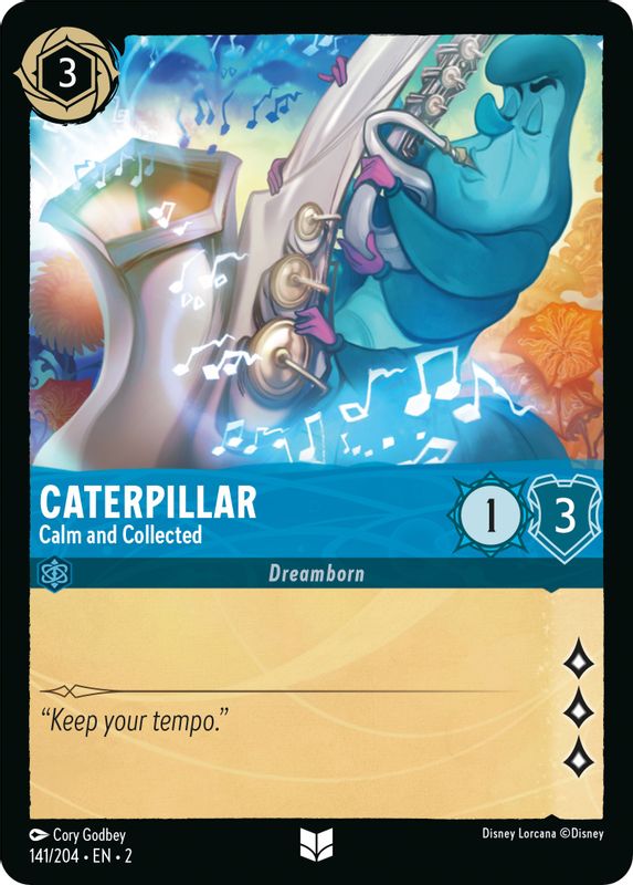 Caterpillar - Calm and Collected - 141/204 - Uncommon