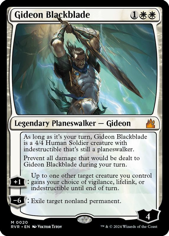 Gideon Blackblade - 20 - Mythic