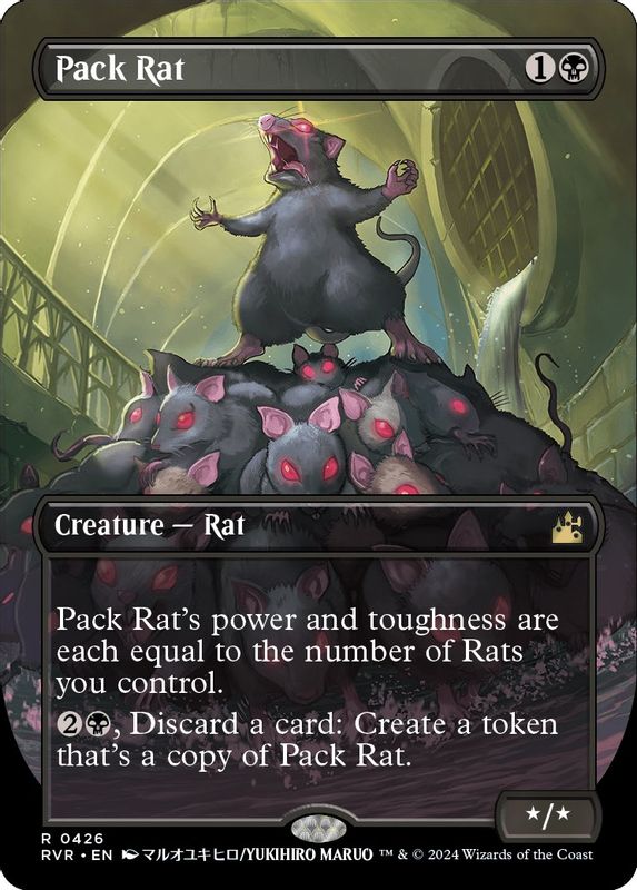 Pack Rat (Anime Borderless) - 426 - Rare