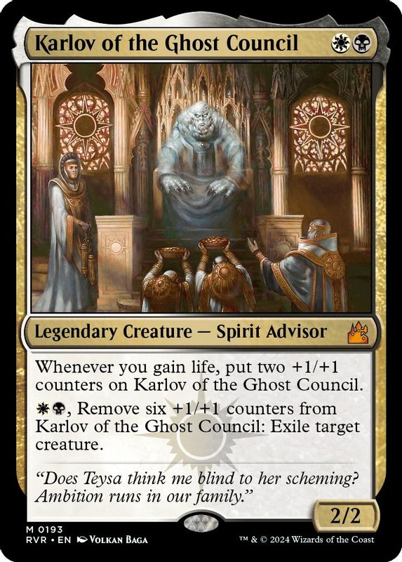 Karlov of the Ghost Council - 193 - Mythic
