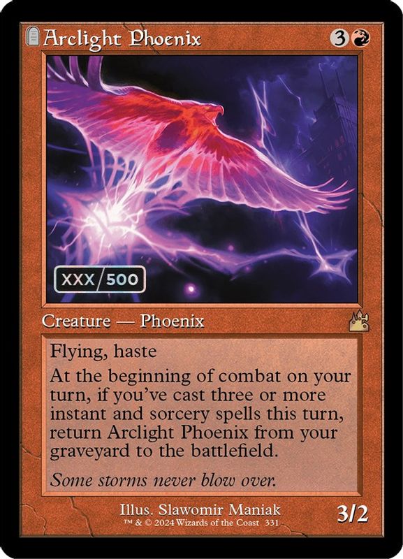 Arclight Phoenix (Retro Frame) (Serial Numbered) - 331 - Rare