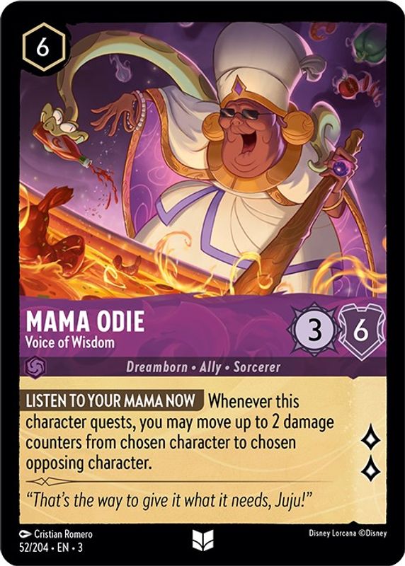 Mama Odie - Voice of Wisdom - 52/204 - Uncommon