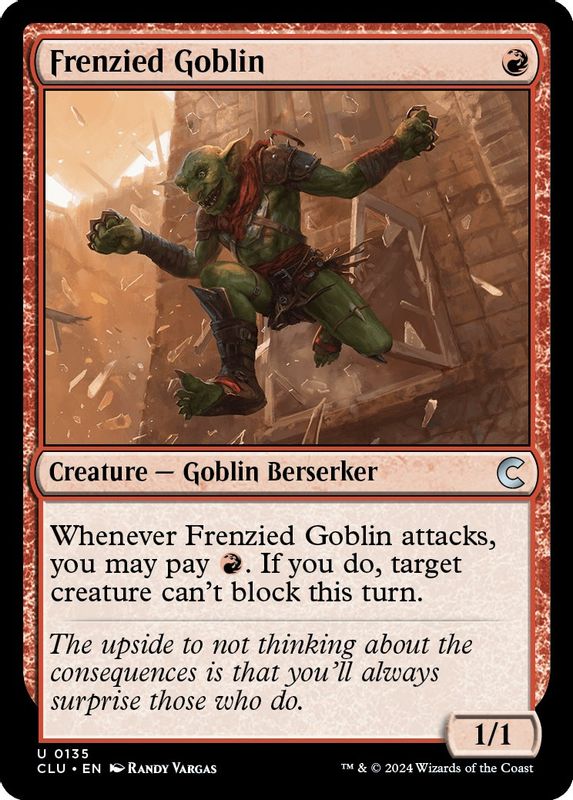 Frenzied Goblin - 135 - Uncommon