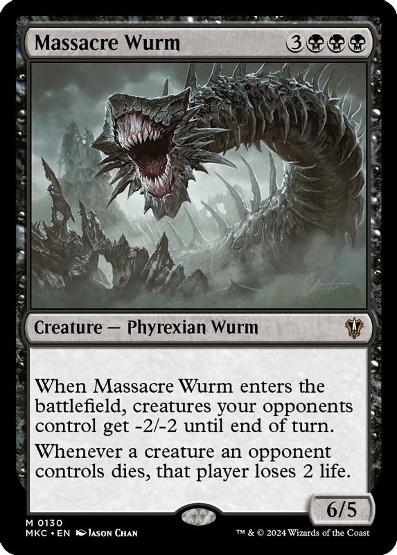 Massacre Wurm - 130 - Mythic