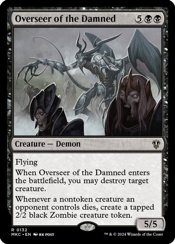 Overseer of the Damned - 132 - Rare