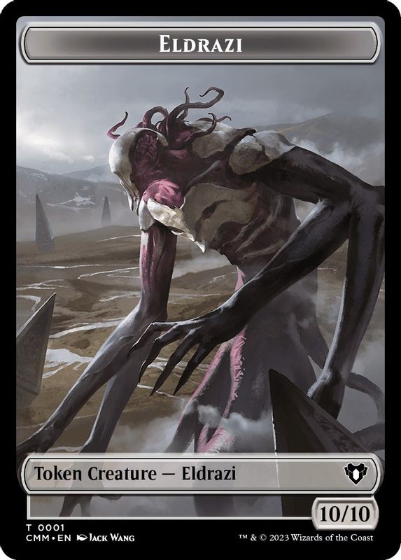 Eldrazi // Knight Double-Sided Token - 1 // 7 - Token