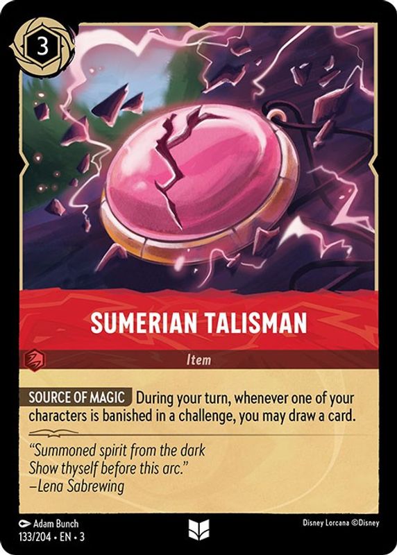 Sumerian Talisman - 133/204 - Uncommon
