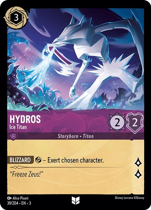 Hydros - Ice Titan - 39/204 - Uncommon