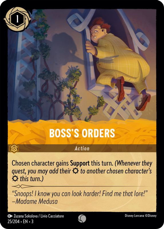 Boss's Orders - 25/204 - Common