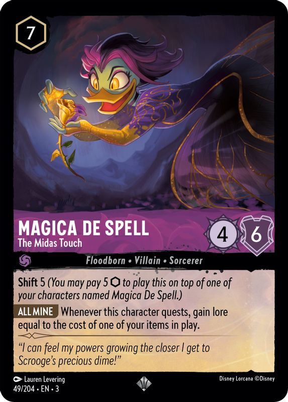 Magica De Spell - The Midas Touch - 49/204 - Super Rare