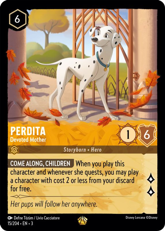 Perdita - Devoted Mother - 15/204 - Legendary