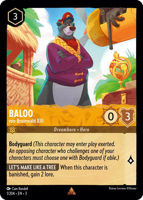 Baloo - von Bruinwald XIII - 1/204 - Rare