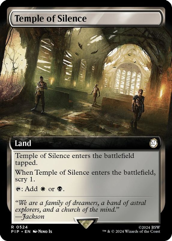 Temple of Silence (Extended Art) - 524 - Rare