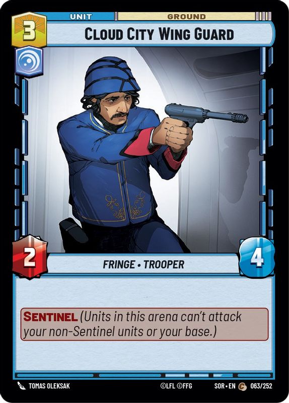 Cloud City Wing Guard - 063/252 - Common